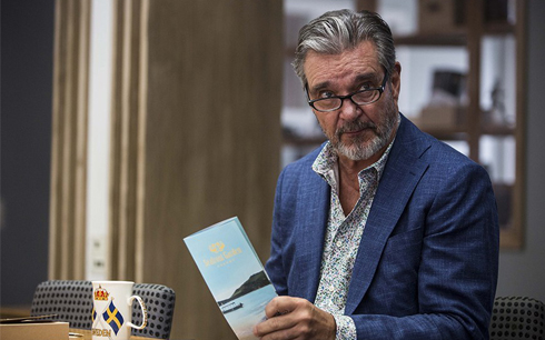 Kjell Bergqvist i dramaserien Bäckström Kjell Bergqvist i dramaserien Bäckström