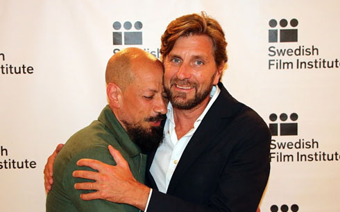 Tarik Saleh and Ruben Östlund. Pressbild: Erik Dalström/Swedish Film Institute